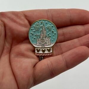 Cinderella Castle Lapel Pin Snow Globe Hidden Mickey Brooch Badge Accessories